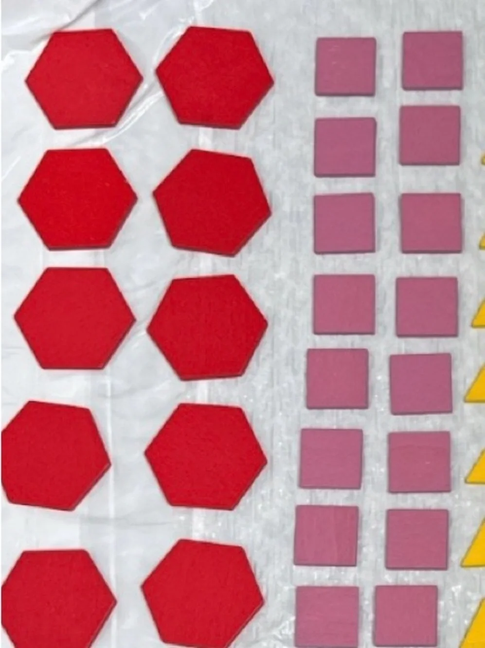QZMTOY 155 Pc Wooden Pattern Blocks Shapes Educational Toy Cards